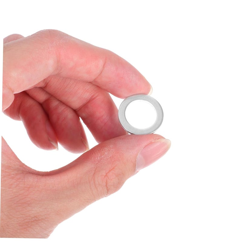 200Pcs Aluminum Oil Drain Plug Crush Washers High Temperature Leakproof Gaskets with Storage Box - Image 4